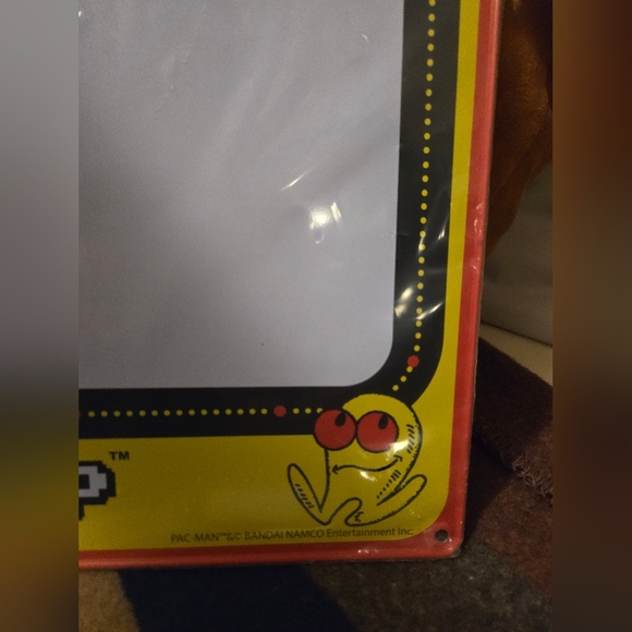 New Pac Man Arcade Dry Erase Metal Scoreboard Sign With Accessories And Hardware - Picture 4 of 7
